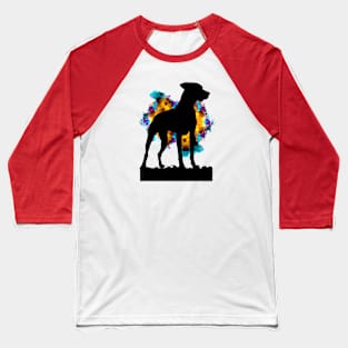 Rhodesian Ridgeback Dog African Lionhound Design Baseball T-Shirt